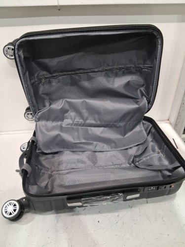3PC LUGGAGEKING EXPANDABLE LUGGAGE ST LIGHTWEIGHT SUITCASE WITH BUILT IN TSA LOCK - 20" / 25" / 29" - BLACK (MODEL: CS 8092) image 7