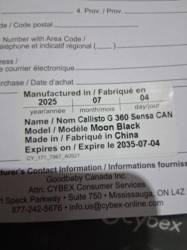 Cybex Callisto G 360 Rotating All-in-One Convertible Car Seat - 120LBS MAX - moon black image 18