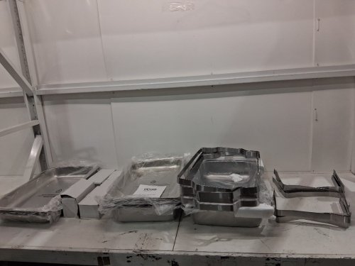 4PK VEVOR Rectangle Chafing Dish Buffet Set - 2 Full Size and 4 Half Size - 8QT  each - STAINLESS STEEL (model:hz-433) image 3