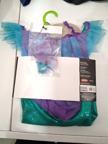 GIRL'S GOODMARK MISS MERMAID COSTUME SET - 2T - PURPLE/TURQUOISE image 3