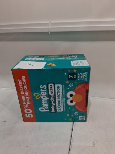105PK Pampers Baby Dry Ultra 3X Protection - Size 7 image 2