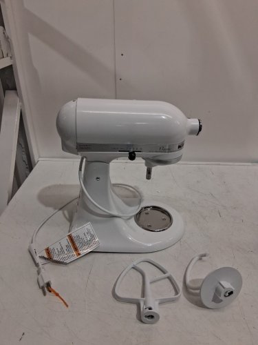 KITCHENAID CLASSIC TILT-HEAD STAND MIXER - 4.5QT. CAPACITY - WHITE (MODEL: K45SSWH) image 3
