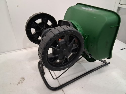 scotts turf builder edgeguard mini broadcast spreader - 5000sq.ft - green (model: LB14803/75121) image 3