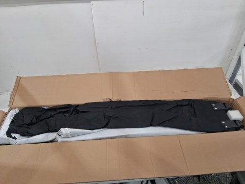 pop up waterproof canopy tent with portable roller bag and 4 sandbags - 10ft x 10ft - white (model: af5.1) image 4
