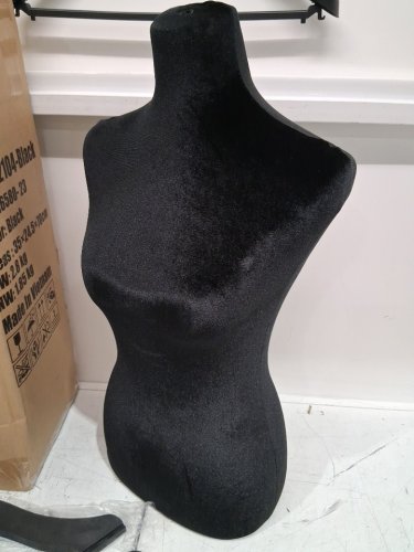 paylesshere Dress Form Mannequin - 49.6" - 63.4" - black (Model : MQ-FL2104-black) image 4