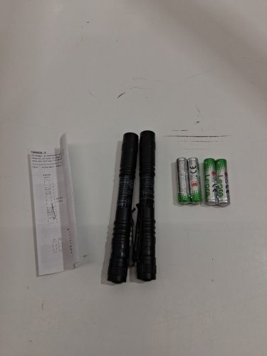 2pk Lepro LED Pen Flashlight - black (Model: 120023L-2) image 2