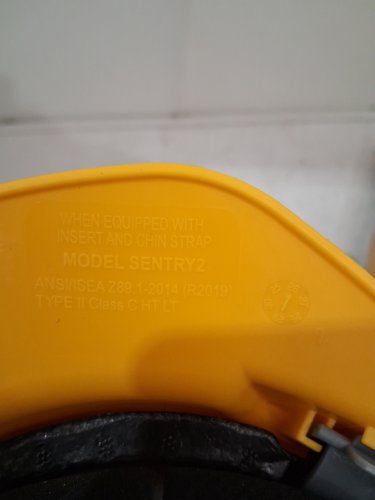 Jackson Safety Sentry2 Type 2 Cap-Style Vented Hard Hat - class c - size 6.5 - 8.5 - yellow image 4