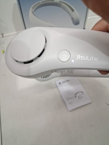 Jisulife LIFE4 5-Speed portable neck fan - OSFM - White (model: fa14-s) image 3