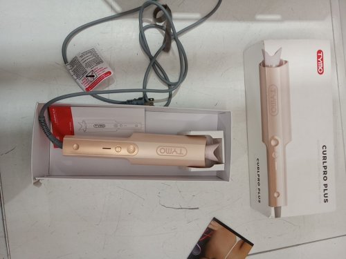 TYMO CurlPro Plus automatic rotating hair curling iron - 1.25" -pink (model: HC509g) image 2