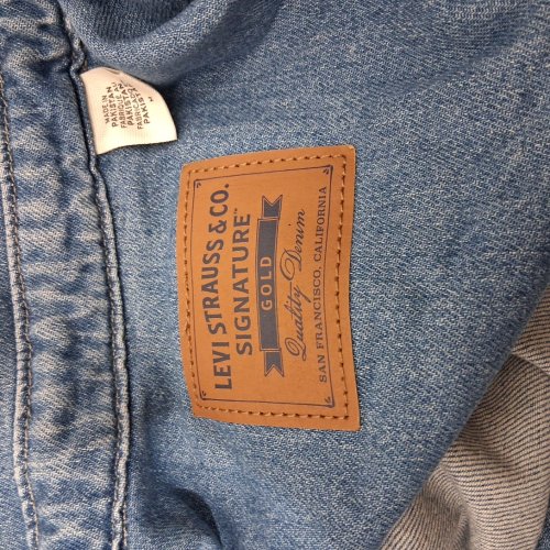 men's Levi Strauss Signature Gold utility shirt - medium - blue image 3