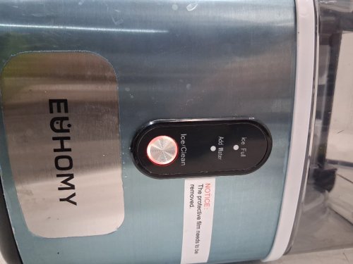 EUHOMY COUNTERTOP NUGGET ICE MAKER - MAKES 35LBS/DAY - STAINLESS STEEL (MODEL: IM-15S) image 4