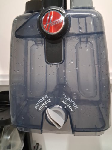 Hoover PowerScrub Deluxe Upright Carpet Cleaner with Spin Scrub, Multi‑Directional Brushes, Dual‑Tank System, Heat Force Rapid‑Dry, and Automatic Detergent Mixing - 20 FT Cord - red/black (MODEL: FH50150VCD) image 5