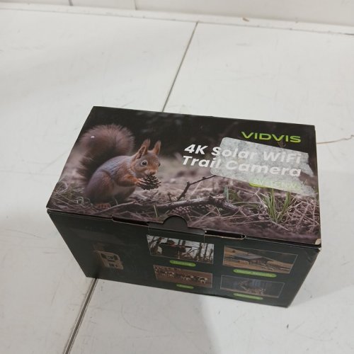 vidvis WiFi Trail Camera with solar and night vision - 4k - brown - (model:sv-tcnw) image 2