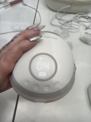 MOMCOZY MOBILE STYLE M6 HANDS-FREE SLIM DOUBLE BREAST PUMP - GREY/WHITE (MODEL: BP311) image 7