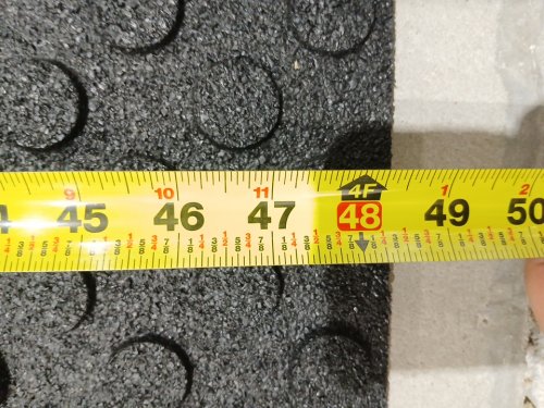 Mohawk Heavy Duty Rubber Mega Mat - 4FT x 3FT - Black image 5