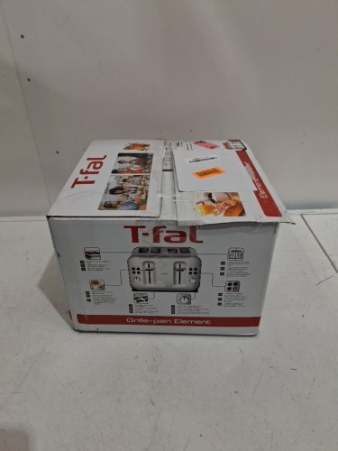 T-FAL ELEMENT TOASTER - 4 SLOT - SILVER - (MODEL: T45-B) image 2