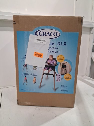 Graco 4-IN-1 Ready2Dine DLX Highchair - 32" x 36" x 56" - grey/black (model: 2227836) image 2