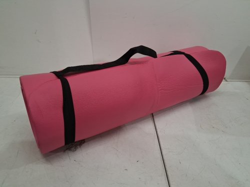 AMAZON BASICS EXTRA THICK YOGA MAT - 74" X 24" X 0.5" - PINK image 3