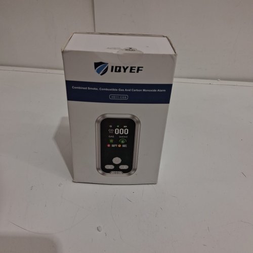 IQYEF PLUG IN SMOKE GAS AND CARBON MONOXIDE ALARM - WHITE (MODEL: HD11-CGS) image 2