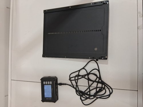 SOLAR POWERED AUTOMATIC CHICKEN COOP DOOR WITH TIMER, LIGHT SENSOR AND LCD DISPLAY - 2000MAH - BLACK (MODEL: G-858) image 2