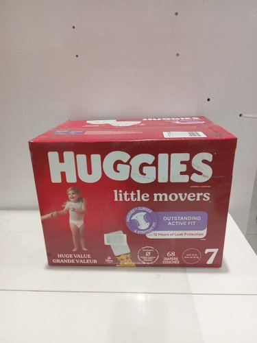 68PK Huggies little movers outstanding active fit - size 7 - Disney image 2