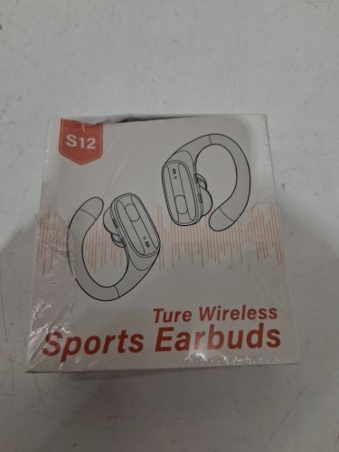 unbranded wireless sports earbuds - bluetooth | ip7 - black image 2