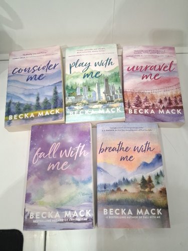 (paperback) 5pc playing for keeps complete series (consider me, play with me, unravel me, fall with me, breathe with me) by becka mack image 2