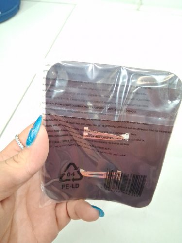 2pc charlotte tilbury angle wing hair clips - white/rose gold image 3