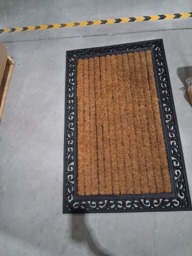 Abbott Grill Doormat with Border Indoor or Outdoor 30" x 48" Brown/Black - (model:  35-RFW/864) image 3