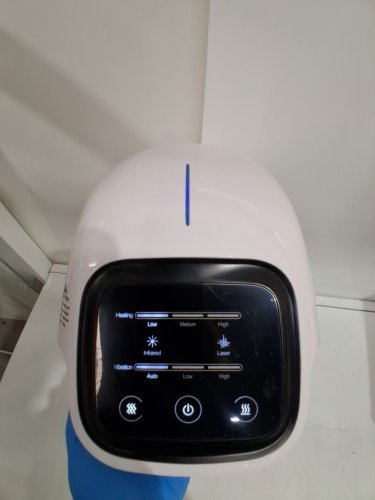 Cordless Knee Massager with LED Screen, 3 Infrared Heat Modes, & 3 Adjustable Vibration modes - white (model: ST-1101) image 3