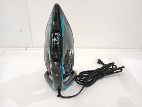 T-FAL ULTRAGLIDE PLUS ENHANCED STEAM IRON WITH CALCIUM COLLECTOR - BLACK/TEAL (MODEL: 1980969/FV5871Q0) image 3