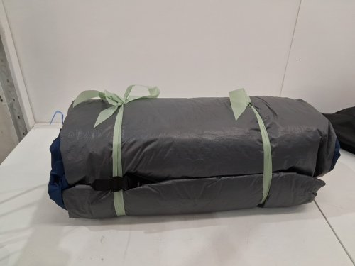 Coleman 8-Person Modified Dome Weathertec Protection Full Fly Tent - 144" x 108" x 77" - Blue/Grey (Model: 1991661) image 3