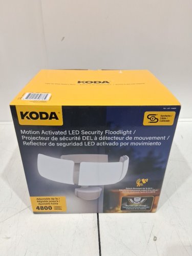 koda Motion-Activated LED Security Flood Light - 4800lm - white (model: 1938035/lm030878) image 2