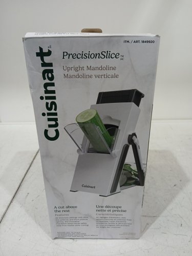 CUISINART PRECISIONSLICE UPRIGHT MANDOLINE - 40 SETTINGS - 1MM TO 8MM THICKNESS - WHITE (MODEL: 1849920) image 2