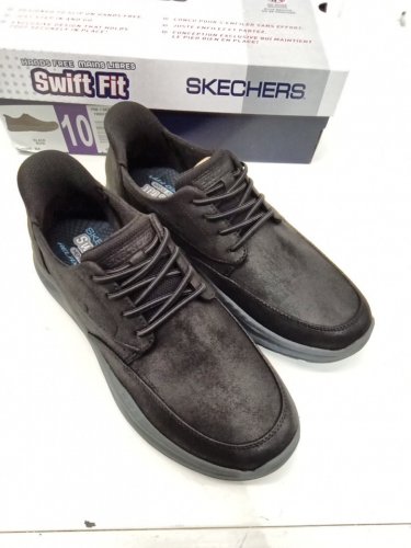 Men's Skechers Stanton Bungee Shoe with Swift Fit - SIZE 10 - black (style: 1968310/182008CS) image 2
