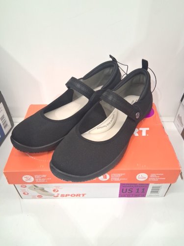WOMEN'S JSPORT MELODY MARY SLIP ON SHOE - SIZE 11 - BLACK (STYLE: 3666011) image 2