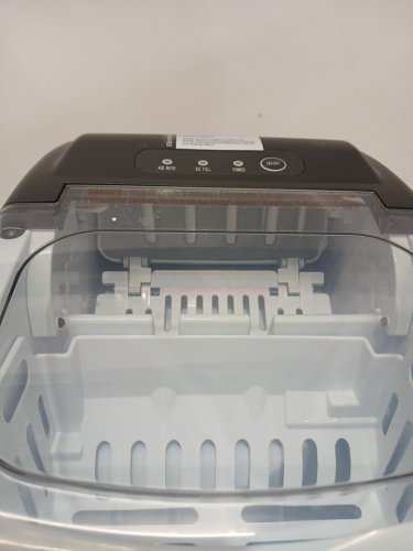 EUHOMY Countertop Ice Maker Machine - MAKES 26LB/Day - BLACK (MODEL: im-06d/IM001-Bbl-CAEH) image 4
