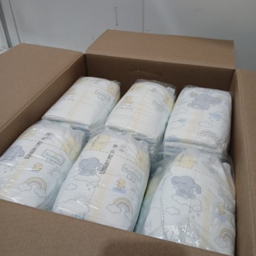 186PK PAMPERS SWADDLERS DISPOSABLE DIAPERS - SIZE 2 image 3