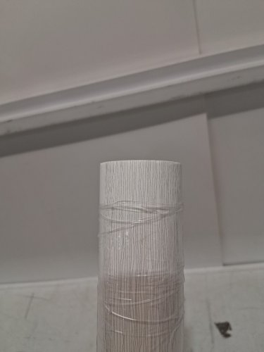 magnolia home common thread peel-and-stick wallpaper - 20.5" x 20ft - white/light grey (model: PSW1155RL) image 3
