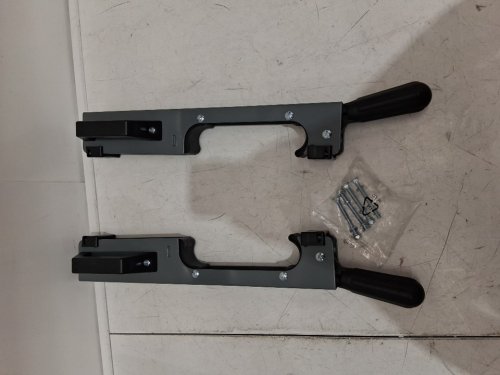 2PC KING CANADA QUICK MOUNT SUPPORT KIT FOR MITER SAW STANDS - GREY (MODEL: KW-124) image 4