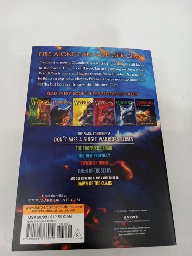 (paperback) warriors: fire and ice (book #2) by erin hunter image 3