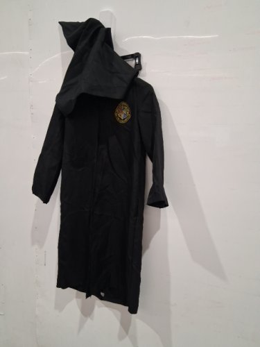 HOGWARTS 4 HOUSES COSTUME ROBE - ONE SIZE - BLACK image 2