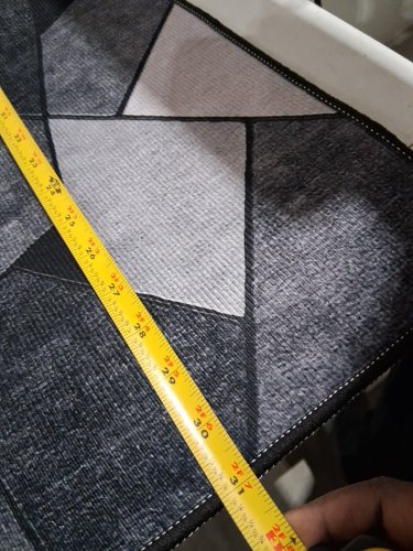 LaDole Rugs Super Soft Modern Indoor Vincenza Collection Area Rug - 20" x 31" - dark grey/ black image 4