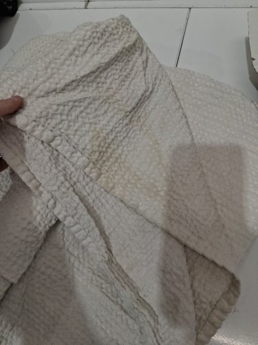 Threshold Oversized Relaxed Waffle Weave Shower Curtain - 72" x 72" - Ivory image 5