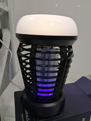 ARNOTEC USB Rechargeable Electric mosquito Bug Zapper with LED Light - black (MODEL:J10) image 4