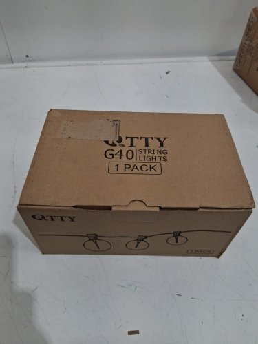 rtty Outdoor G40 Globe LEDs Patio String Lights with 26 Bulbs - 50FT - 25w (model: cmc-0251) image 2