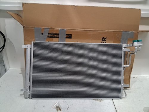 a-premium air condition a/c condenser - fits select Hyundai models - aluminum (model : B0C2HD35MQ / con30149-c) image 2