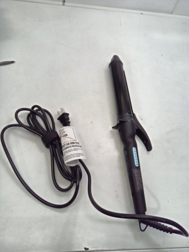BIO IONIC LONG BARREL PRO CURLING IRON HAIR STYLER - 1.5" - BLACK (MODEL: Z-FGTST-CL-1.5) image 2