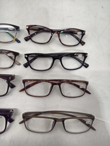 8 ASSORTED +2.50 readers - assorted colours & frame shape image 3