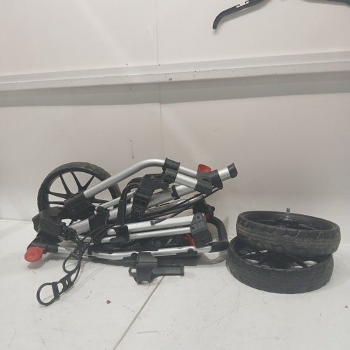 caddytek caddylite  15.3 v2 3-wheel golf push cart - silver (model: cp-153-2sil) image 4